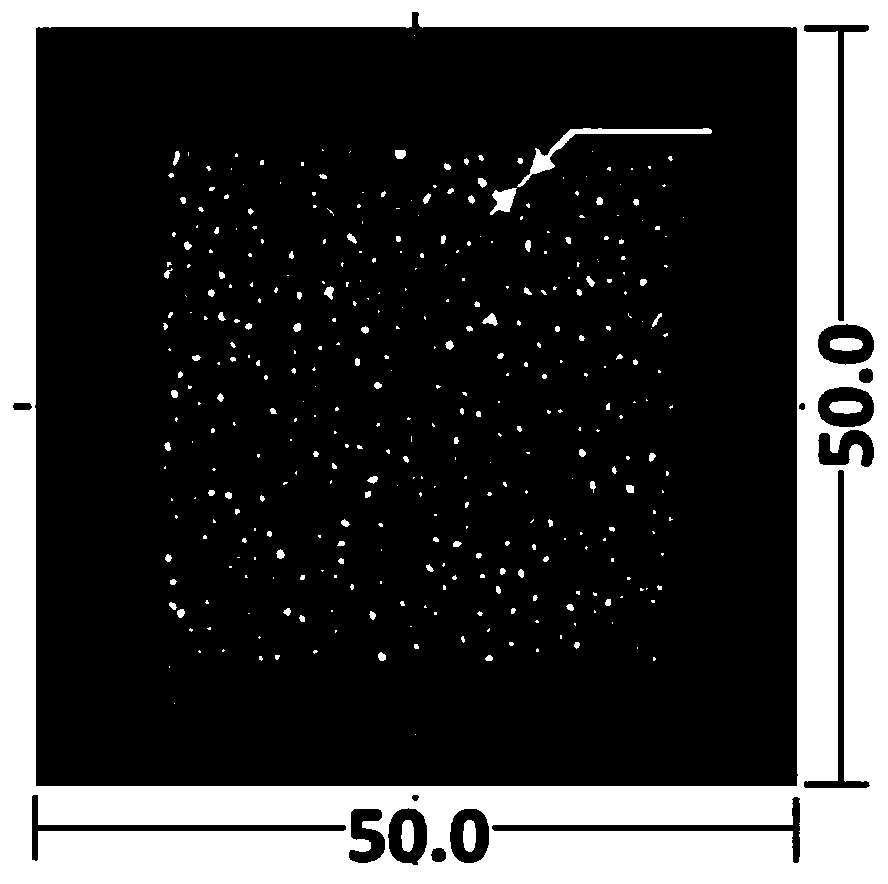 Free particle/porous medium composite enhanced boiling structure and preparation method thereof