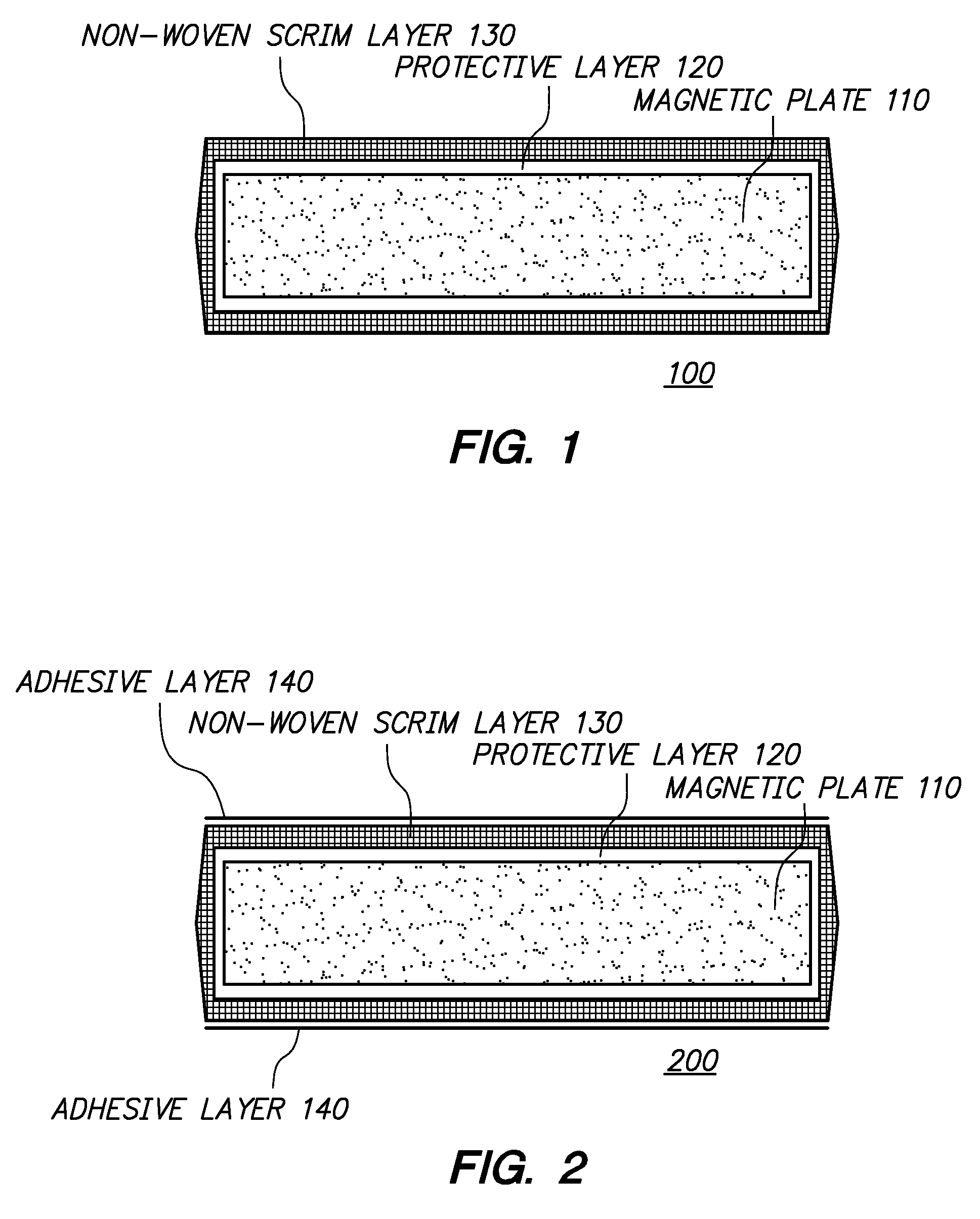 Airborne particle trap within an enclosure containing sensitive equipment