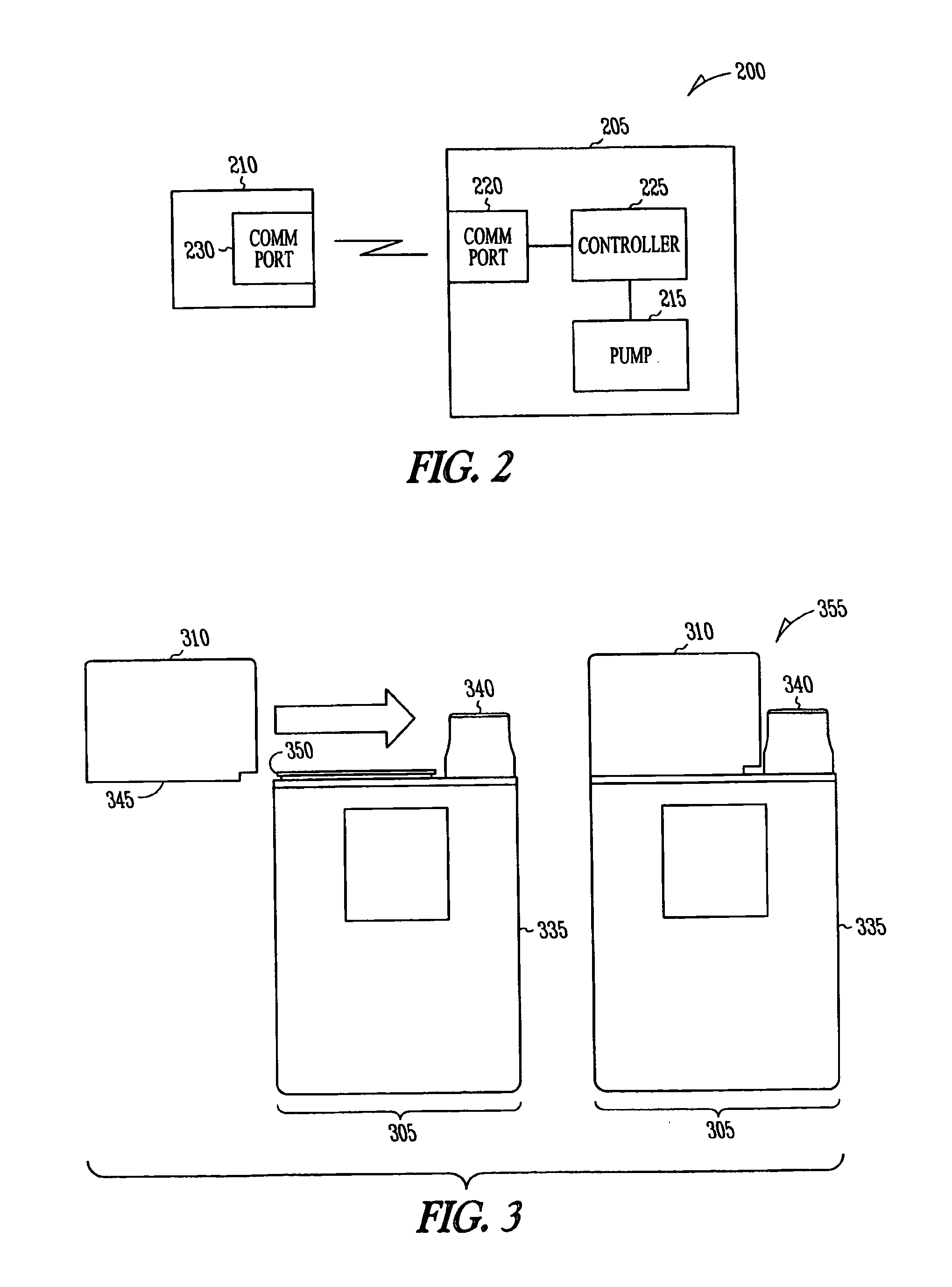 Infusion pump with add-on modules