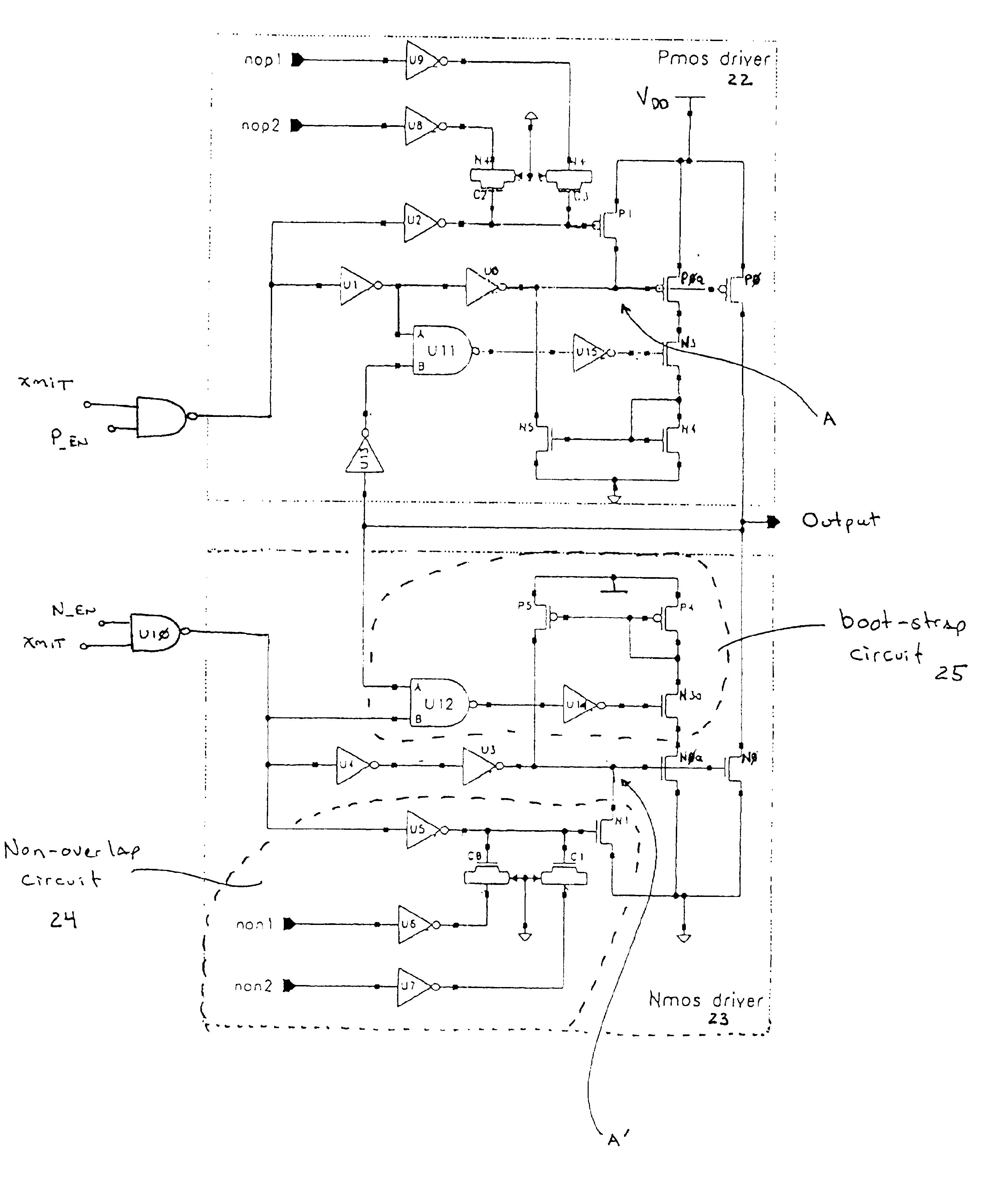 Push-pull output driver