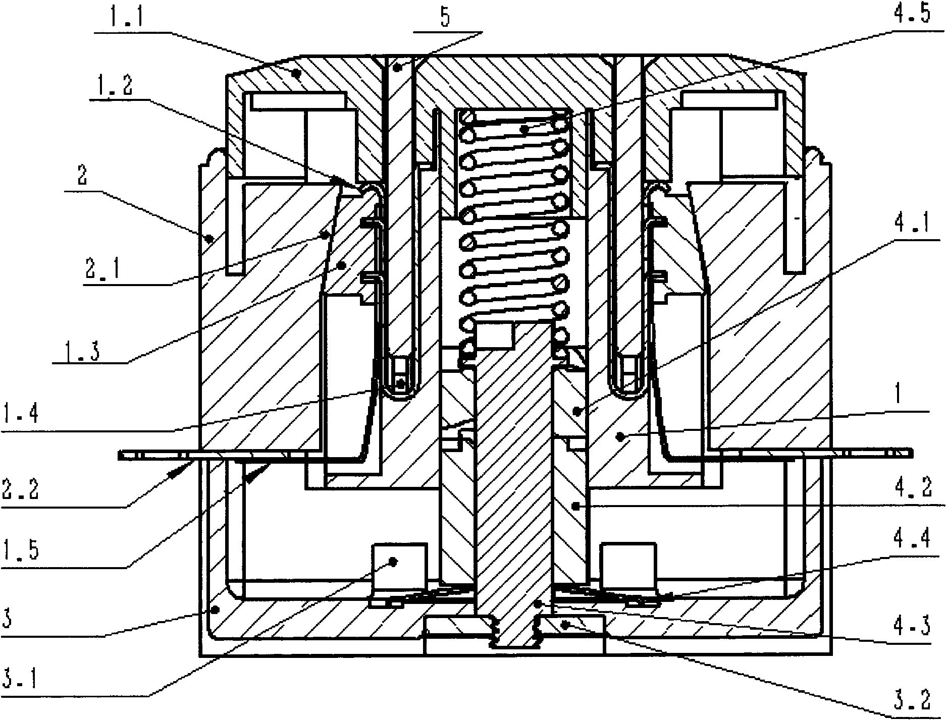 Self-locking safe power supply socket