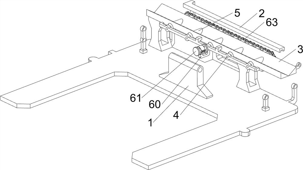 Auxiliary feeding and discharging device for oil exploitation casing pipe