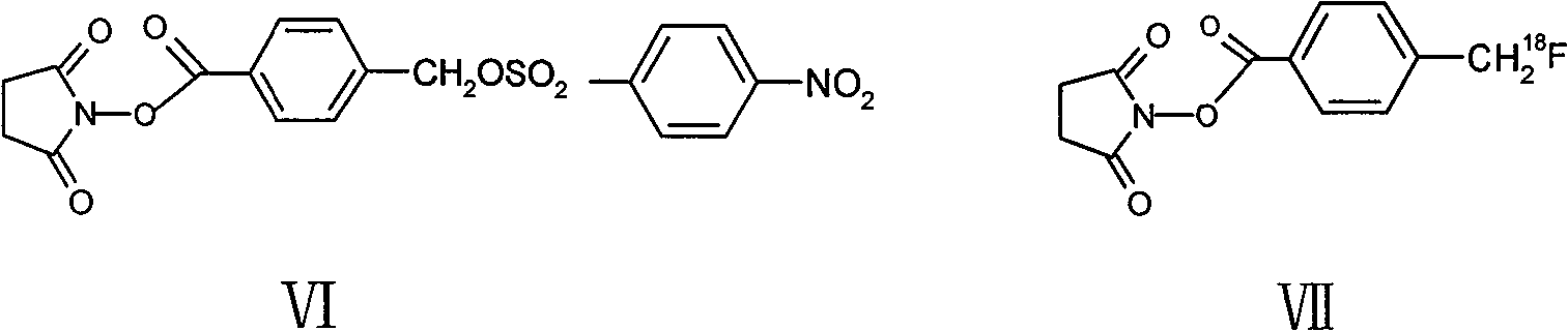 VIP analog and its radioactive marker and their preparation process