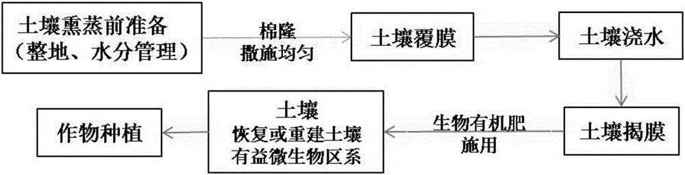 A method of combining soil treatment and bio-organic fertilizer for preventing and controlling crop wilt