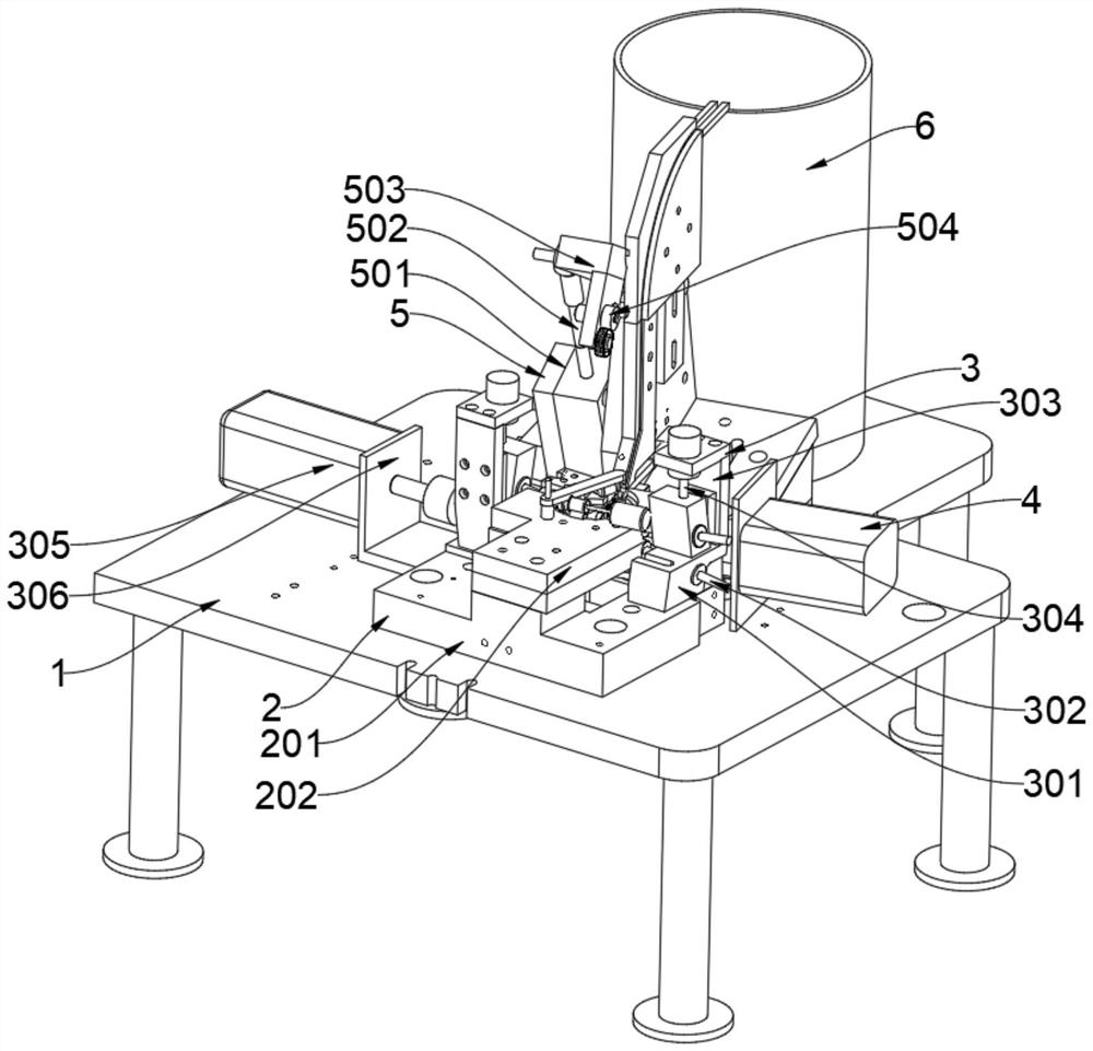 A magnetic wrapping wire drawing machine that is easy to combine and assemble