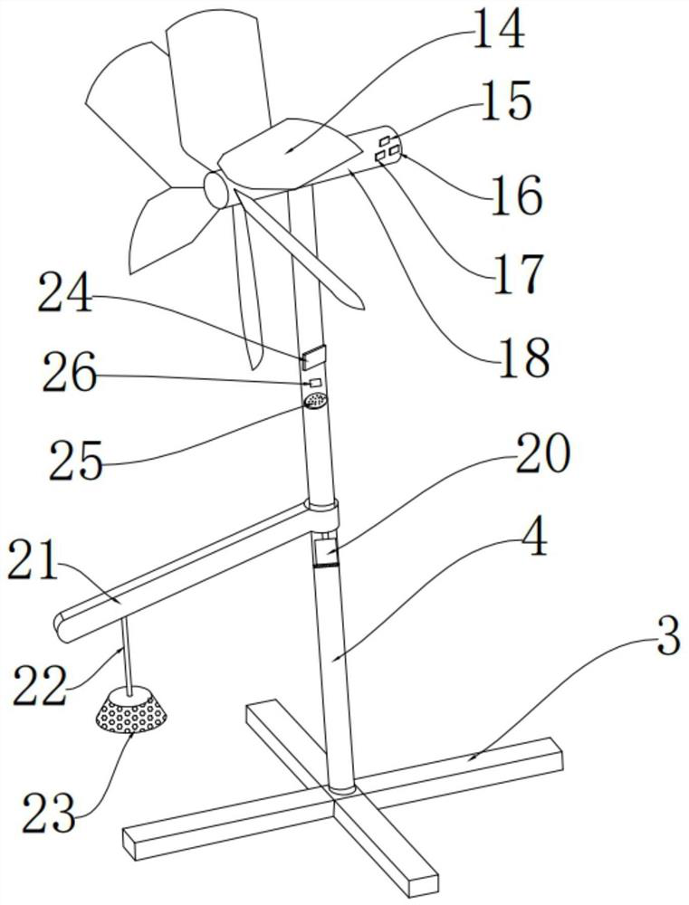 Granary rodent damage monitoring device based on Internet of Things