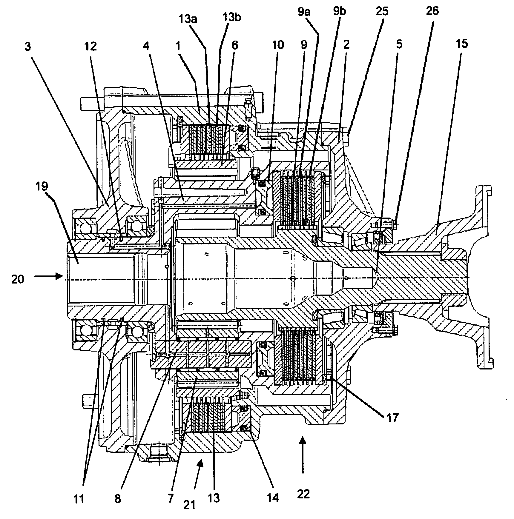 Two speed gearbox