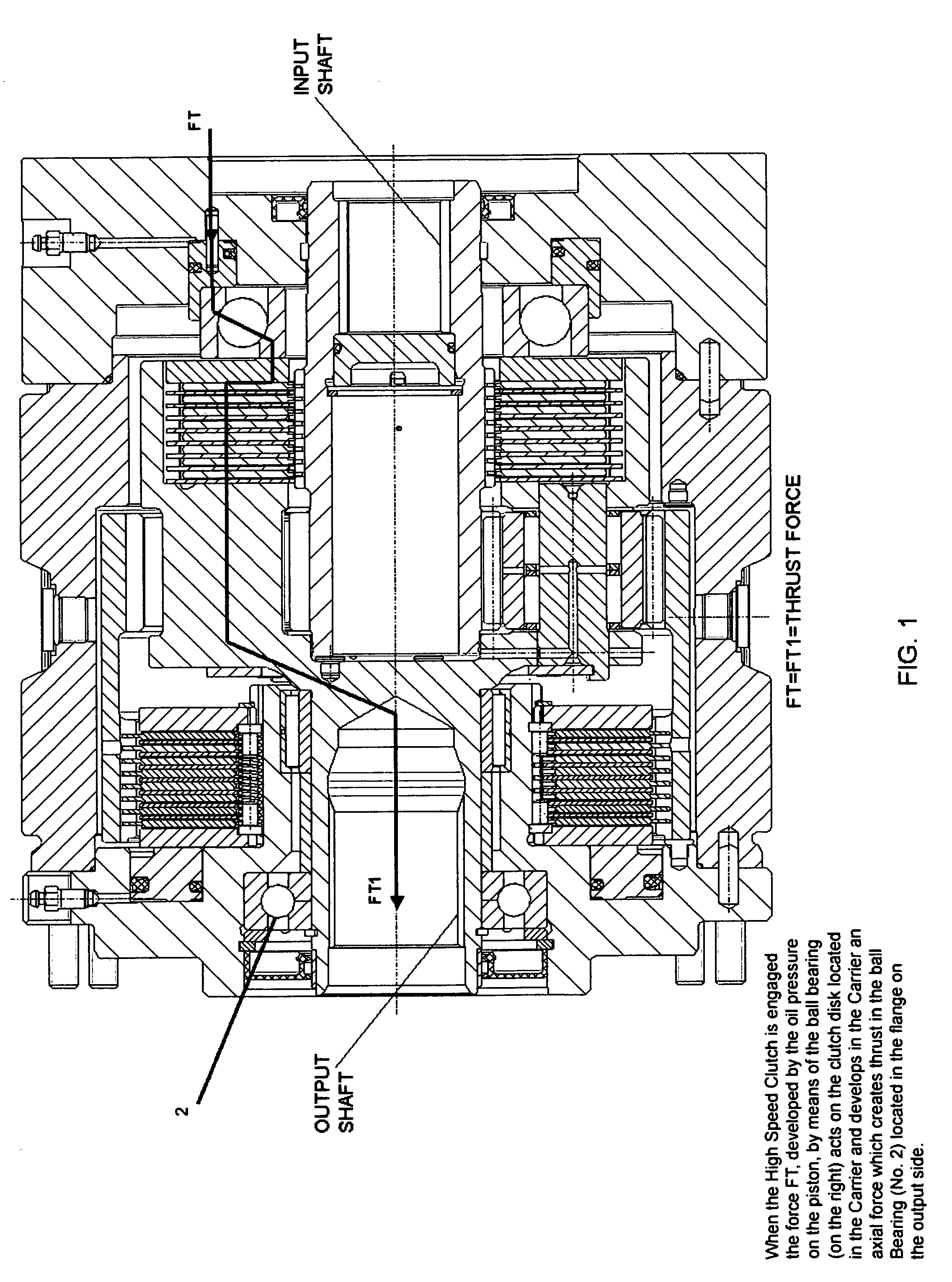 Two speed gearbox