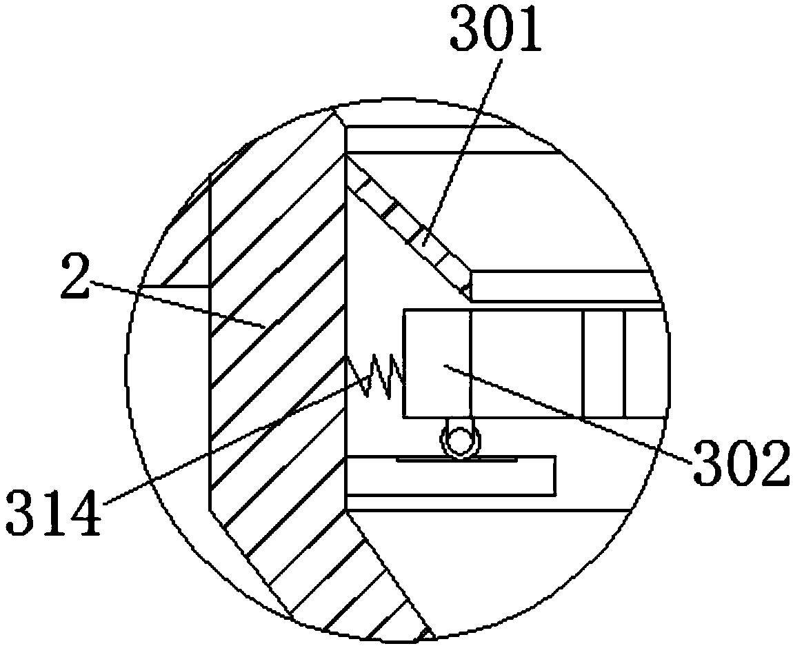 Coat-removing device for coat-removing oil-fried peanut kernels based on bionic kneading