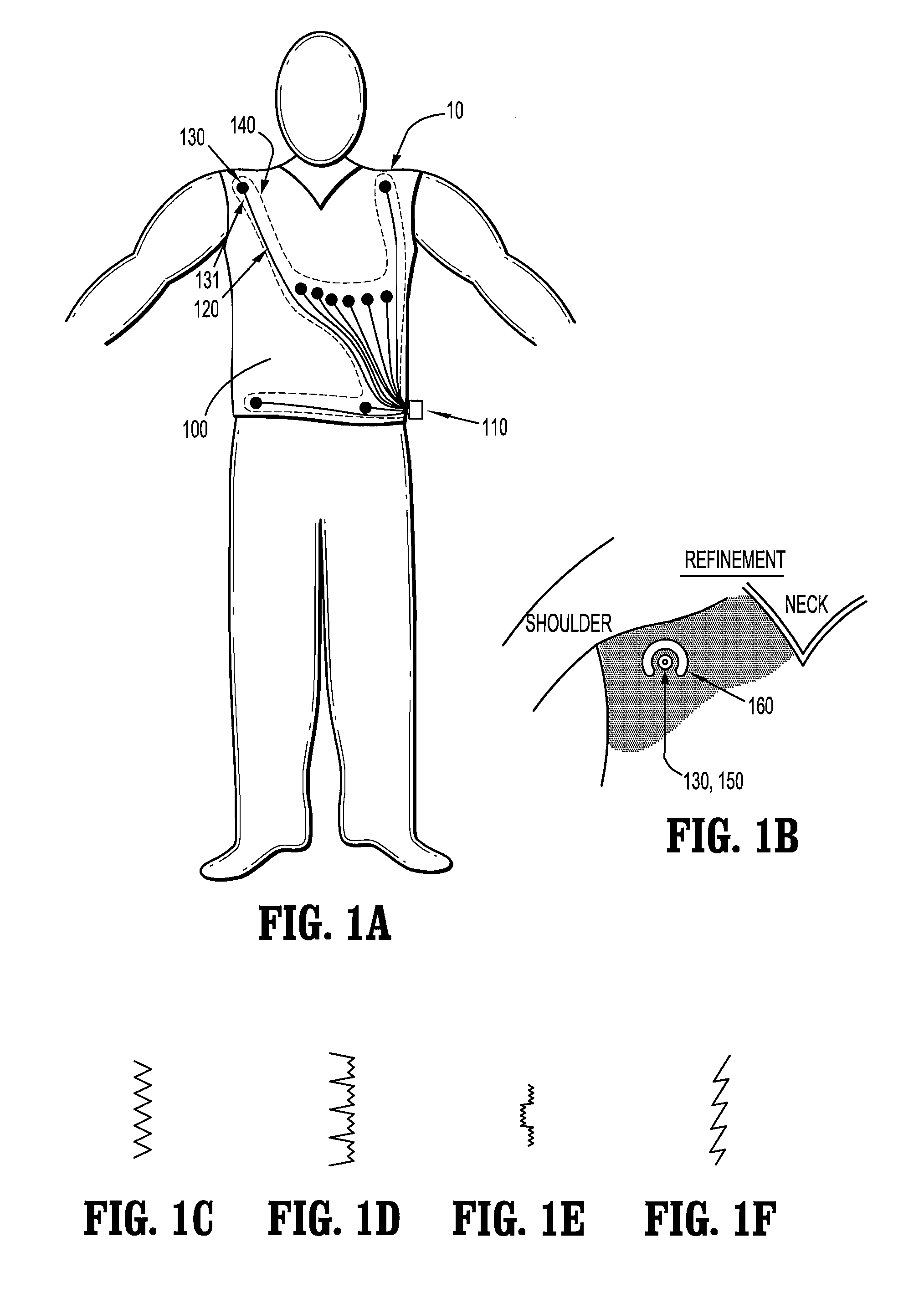 Physiological sensor placement and signal transmission device