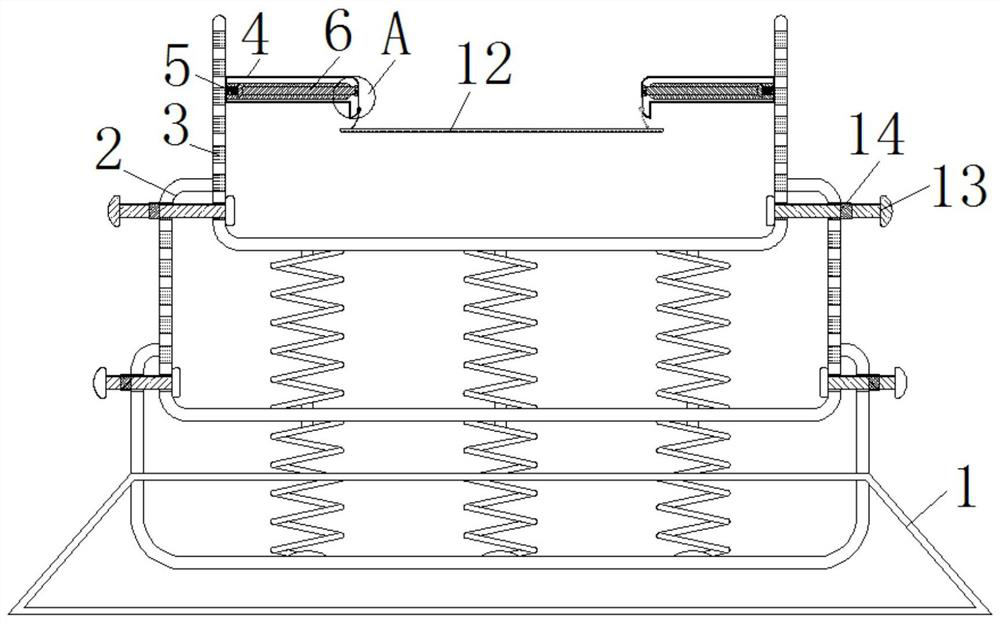 Adjustable supporting seat for bottoms of different furniture