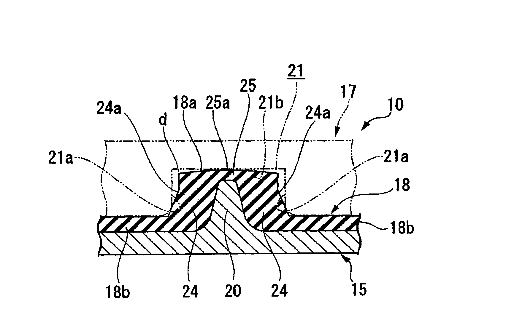 End supporting apparatus for controlling backstay cable