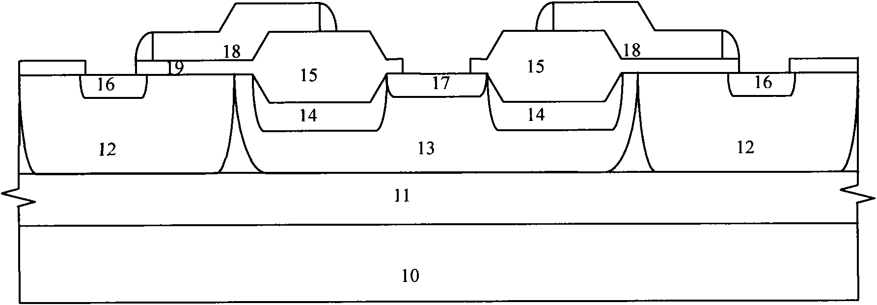 High-voltage semiconductor device and manufacturing method thereof