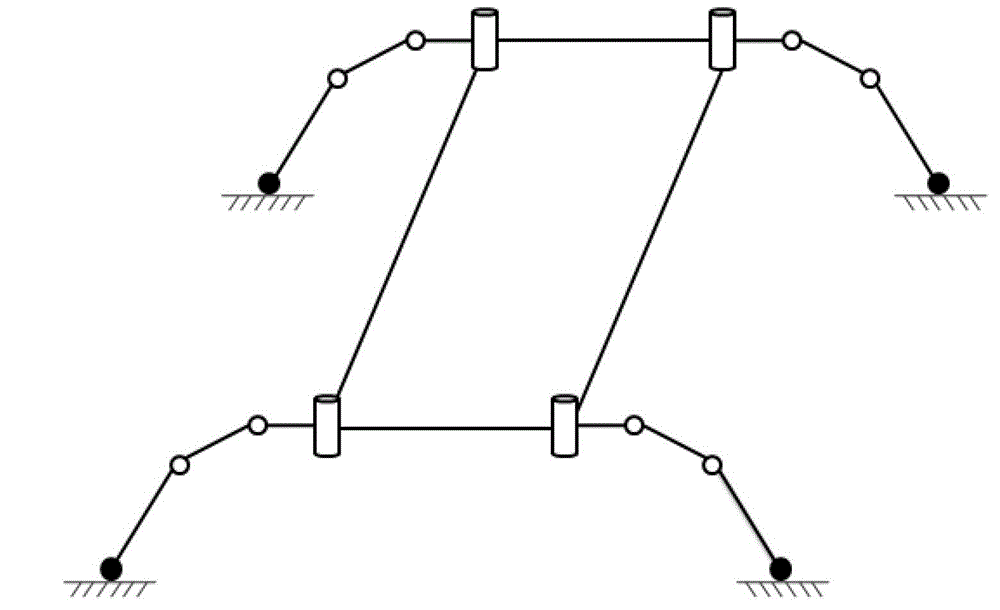 Balance control method of multi-leg robot