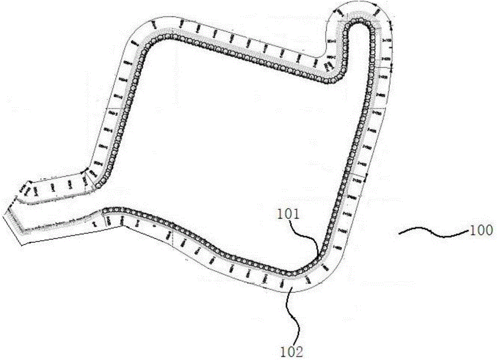 Construction process of site pre-assembling and integrated driving of large cylindrical secondary cell of cellular steel sheet pile