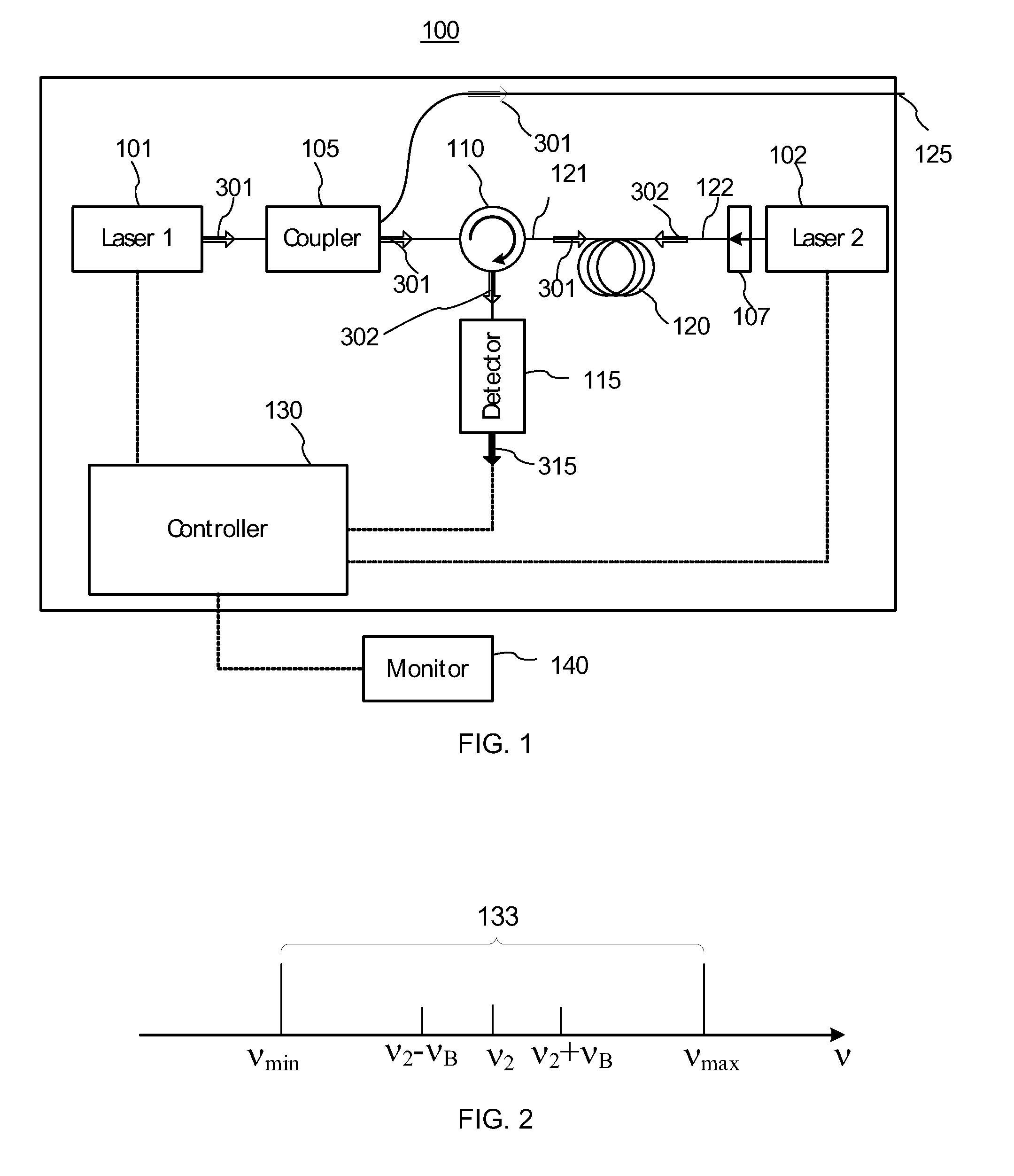 Frequency referencing for tunable lasers