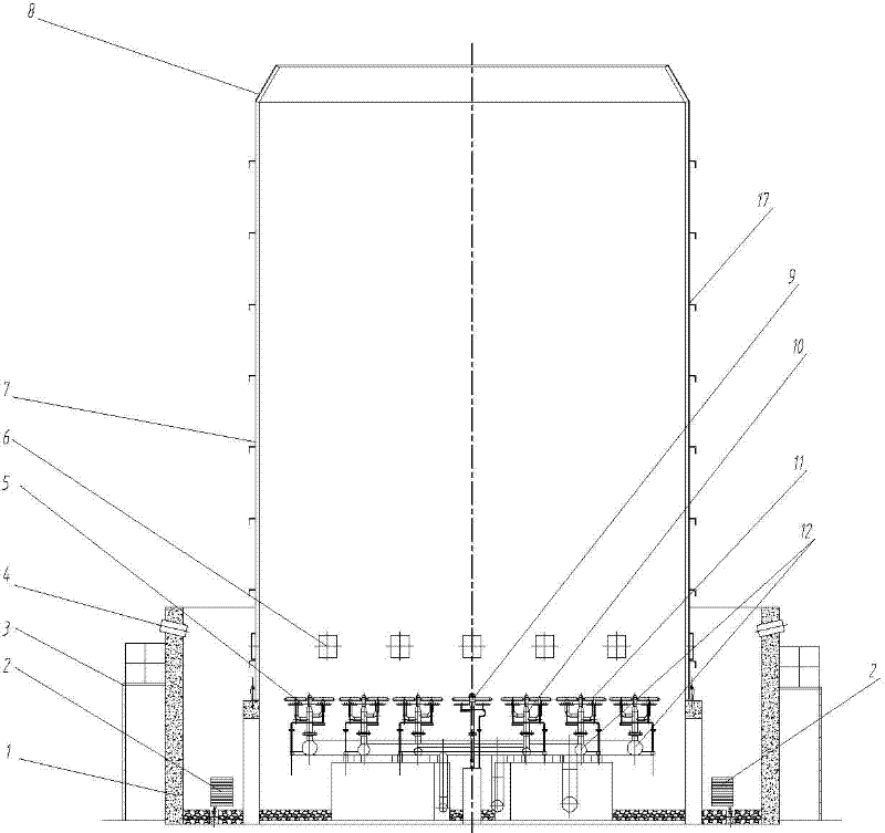 Efficient and energy saving ground flare gas system