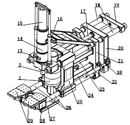 Large radial-axial ring rolling machine