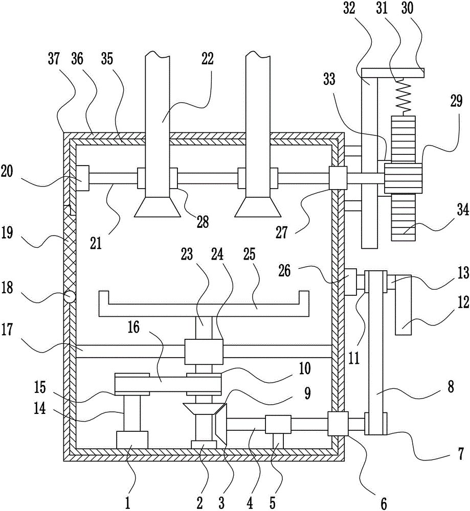 Sintering furnace for preparing nanometer ceramics