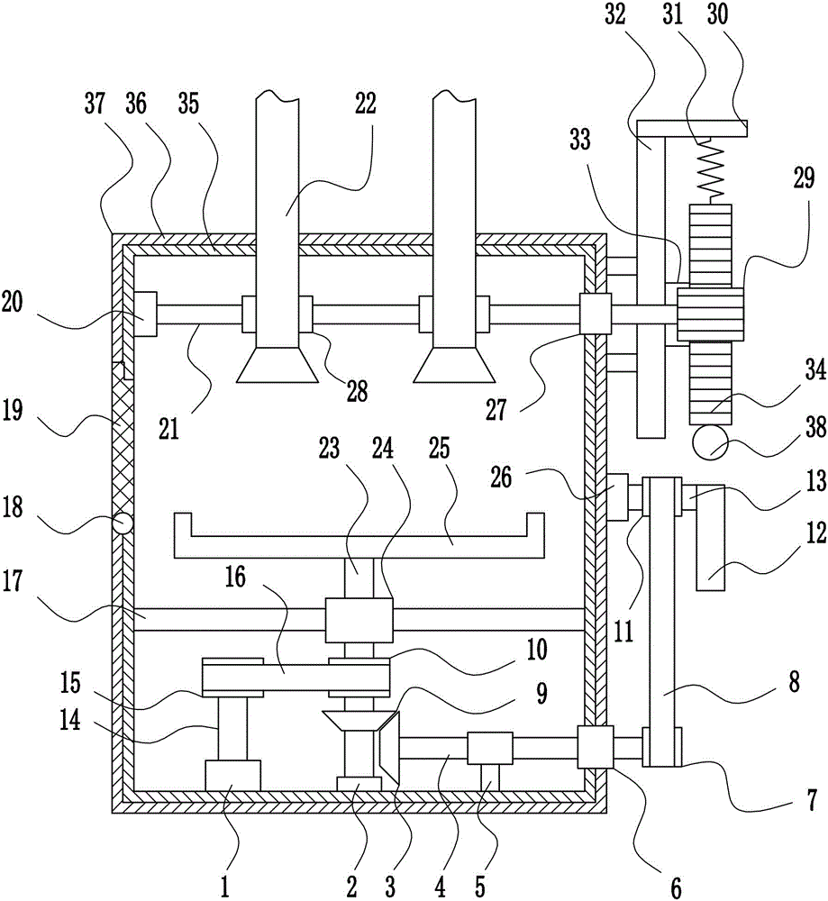 Sintering furnace for preparing nanometer ceramics