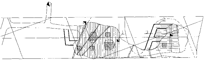 Pre-control roof open stoping spallation subsequent filling mining method