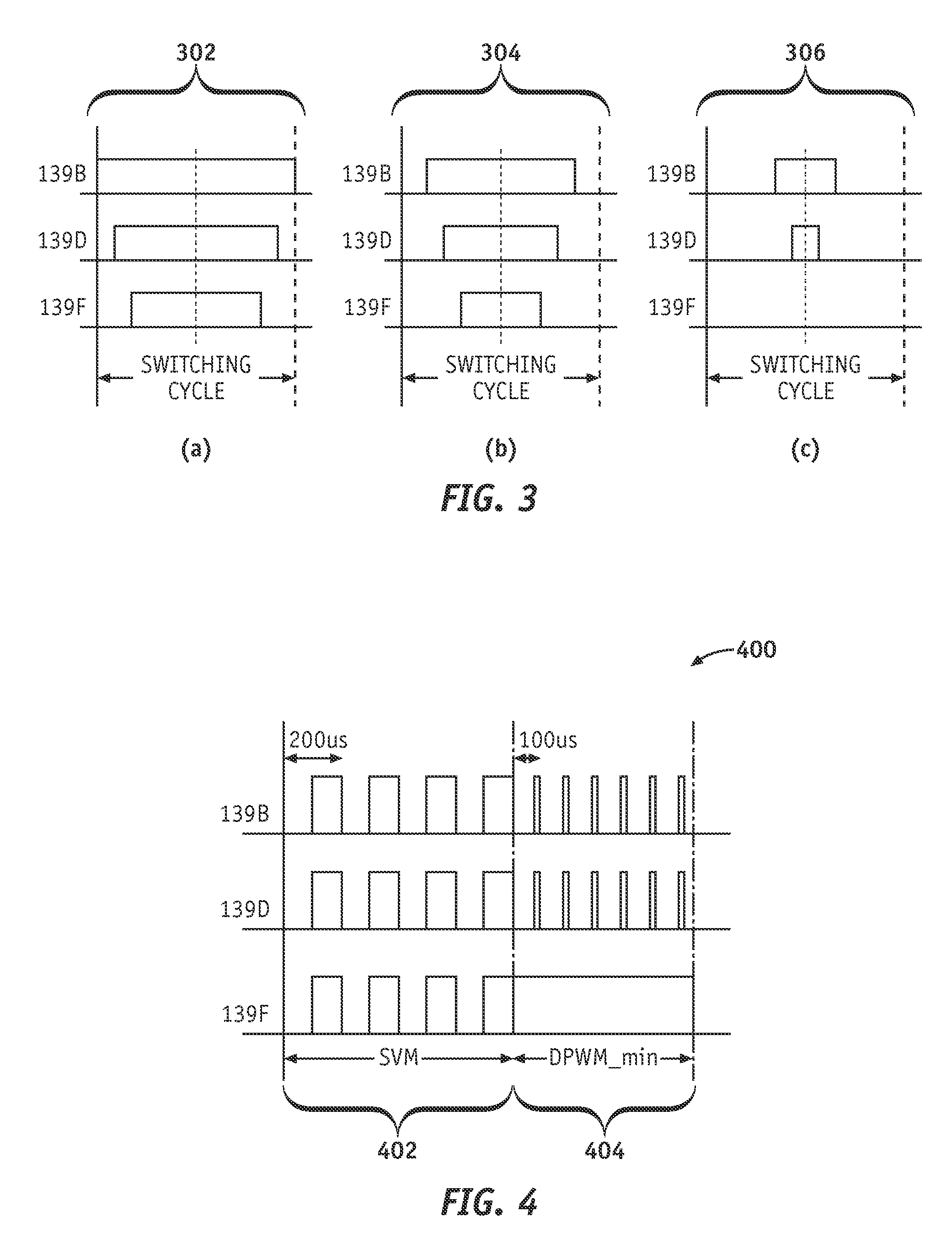 Three phase inverter with improved loss distribution