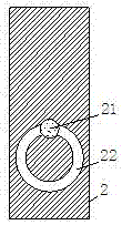 An adjustment device for a steel strip unwinder