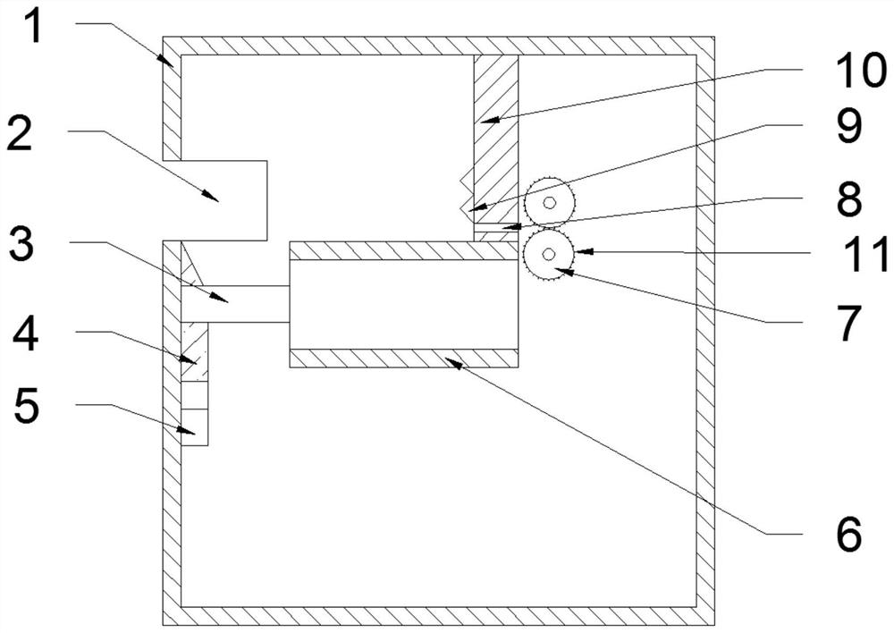 A needle separation recovery device