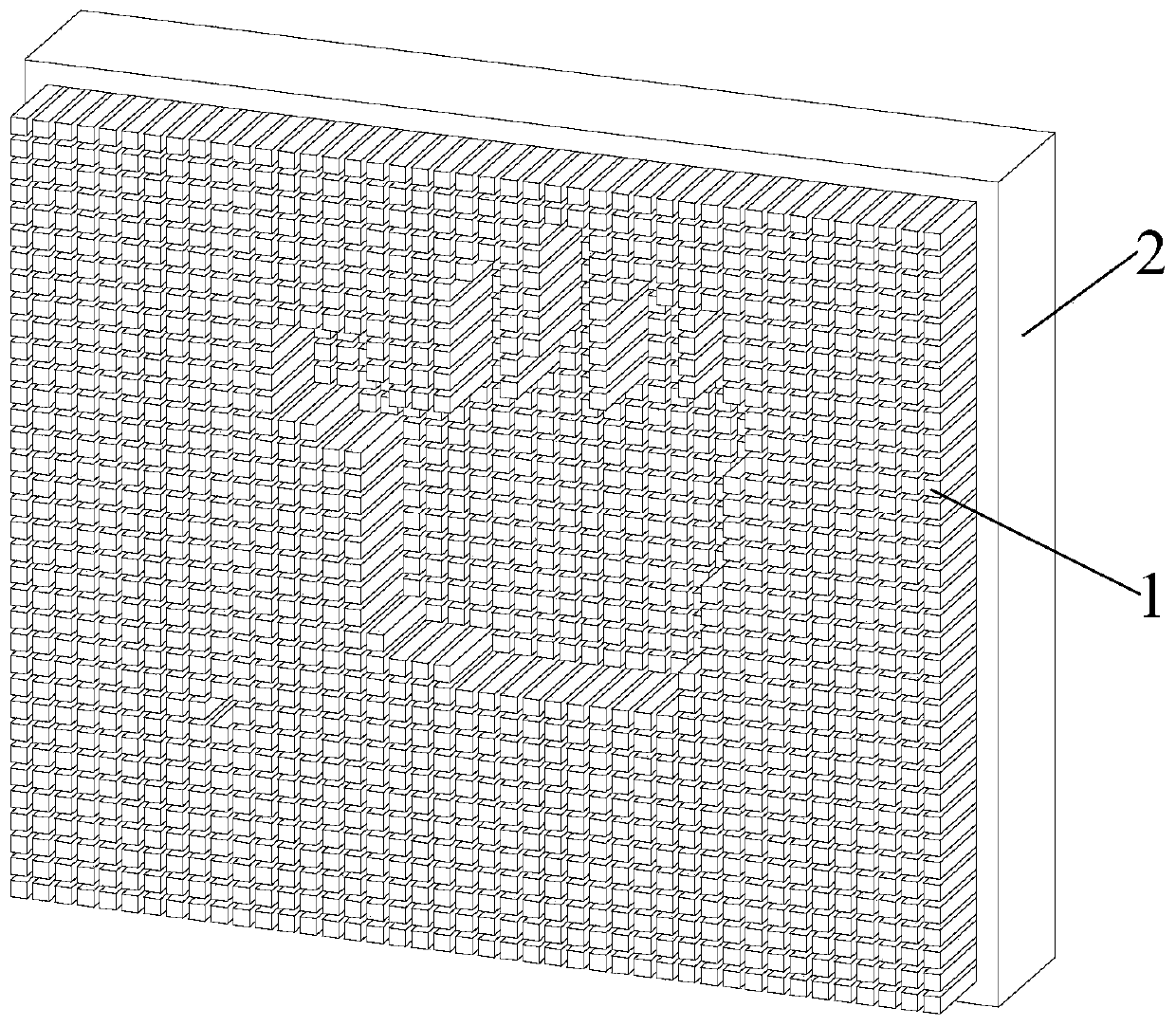 Handprint sign-in wall device