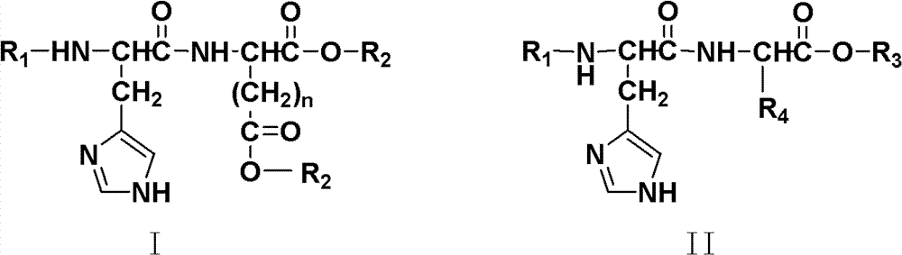 Oligopeptide-based pH-sensitive amphoteric ion and application thereof in medicament