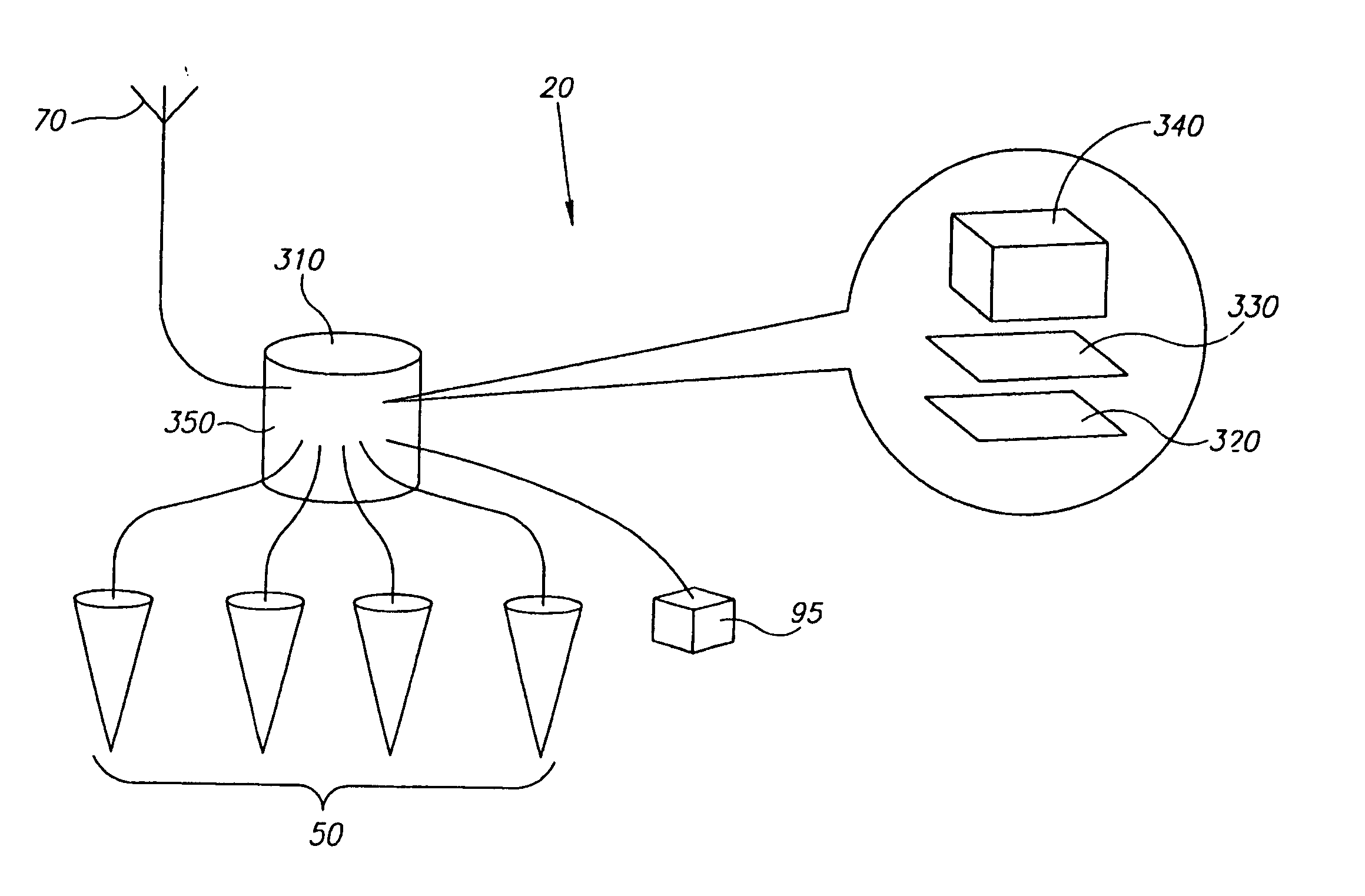 System and a method for detecting, locating and discerning an approach towards a linear installation