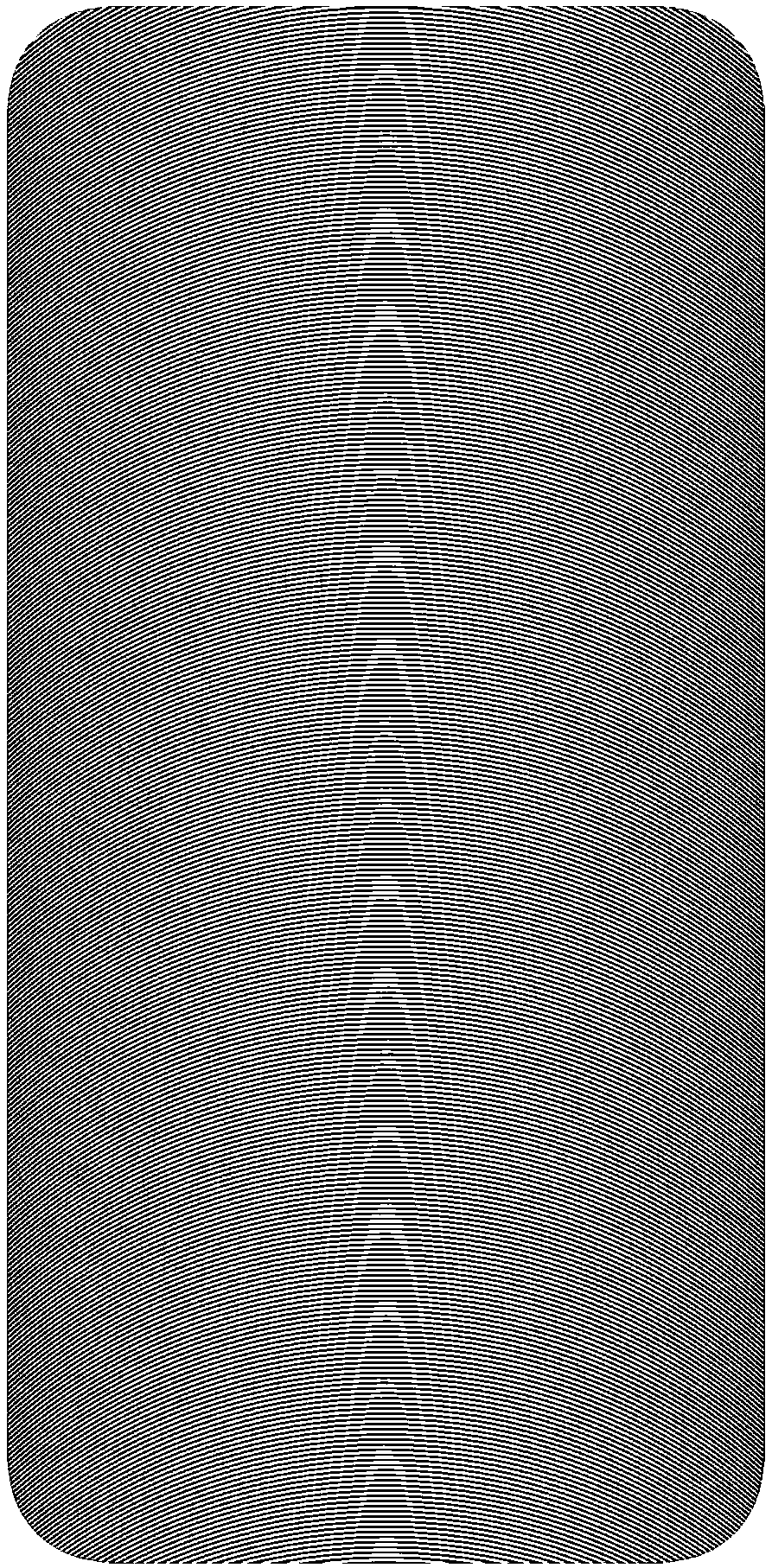 Surface machining method for shell, shell and mobile terminal