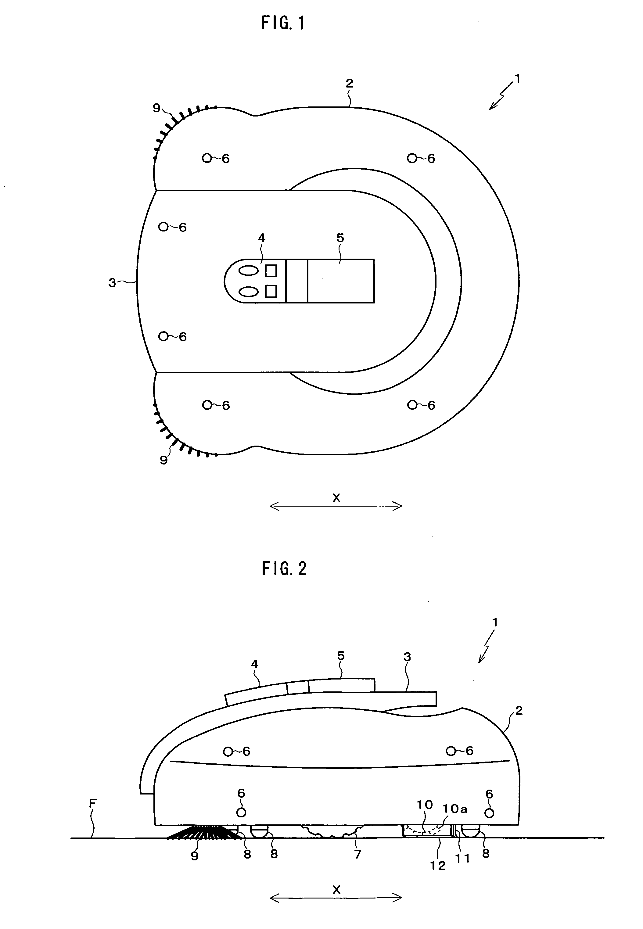 Autonomous electric cleaner and electric cleaner