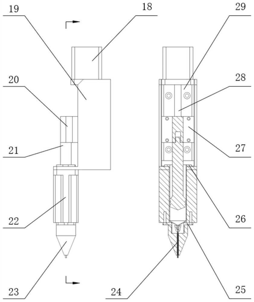 Portable in-vivo biological 3D printing system