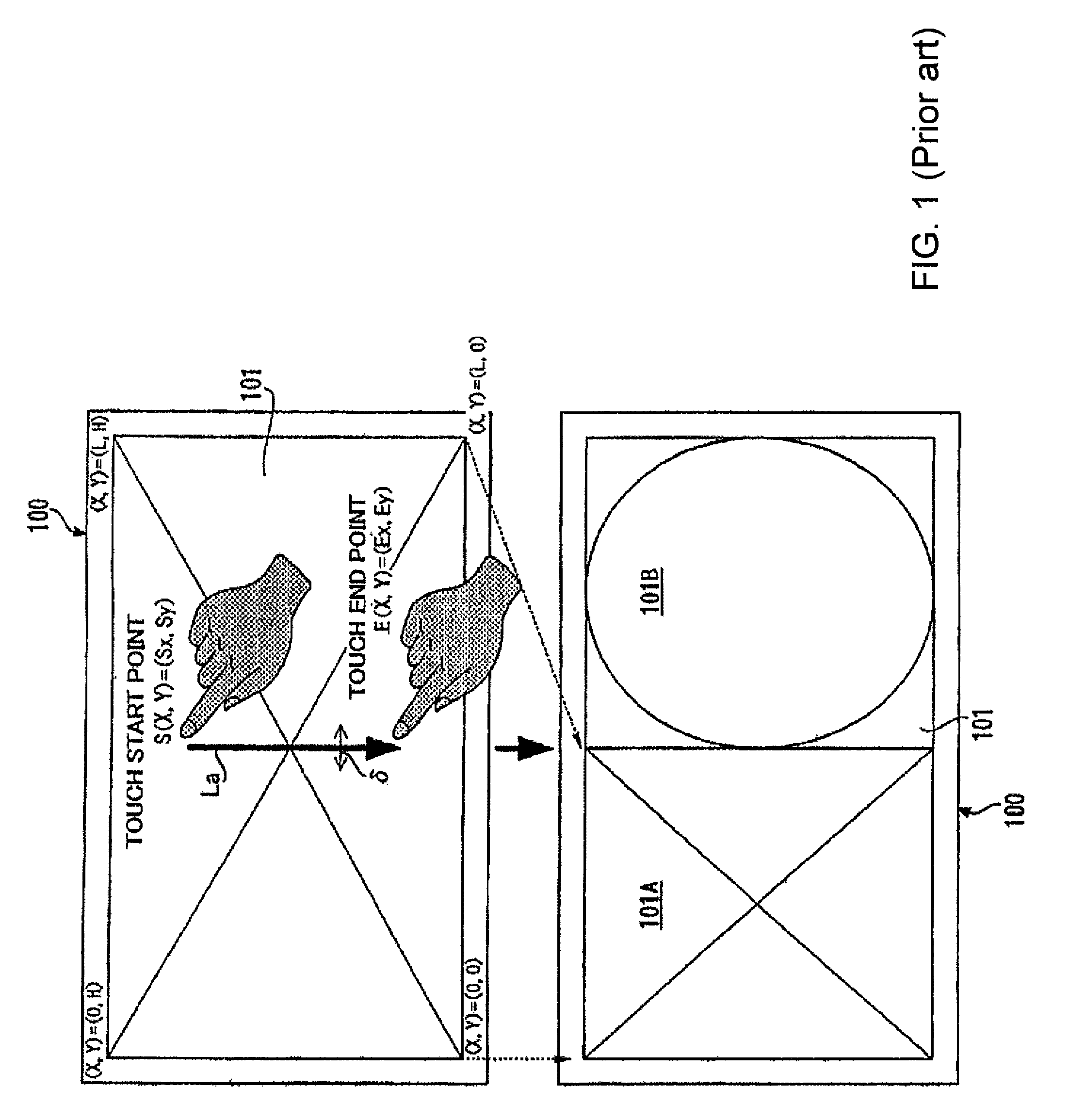 Method and apparatus for controlling and displaying contents in a user interface