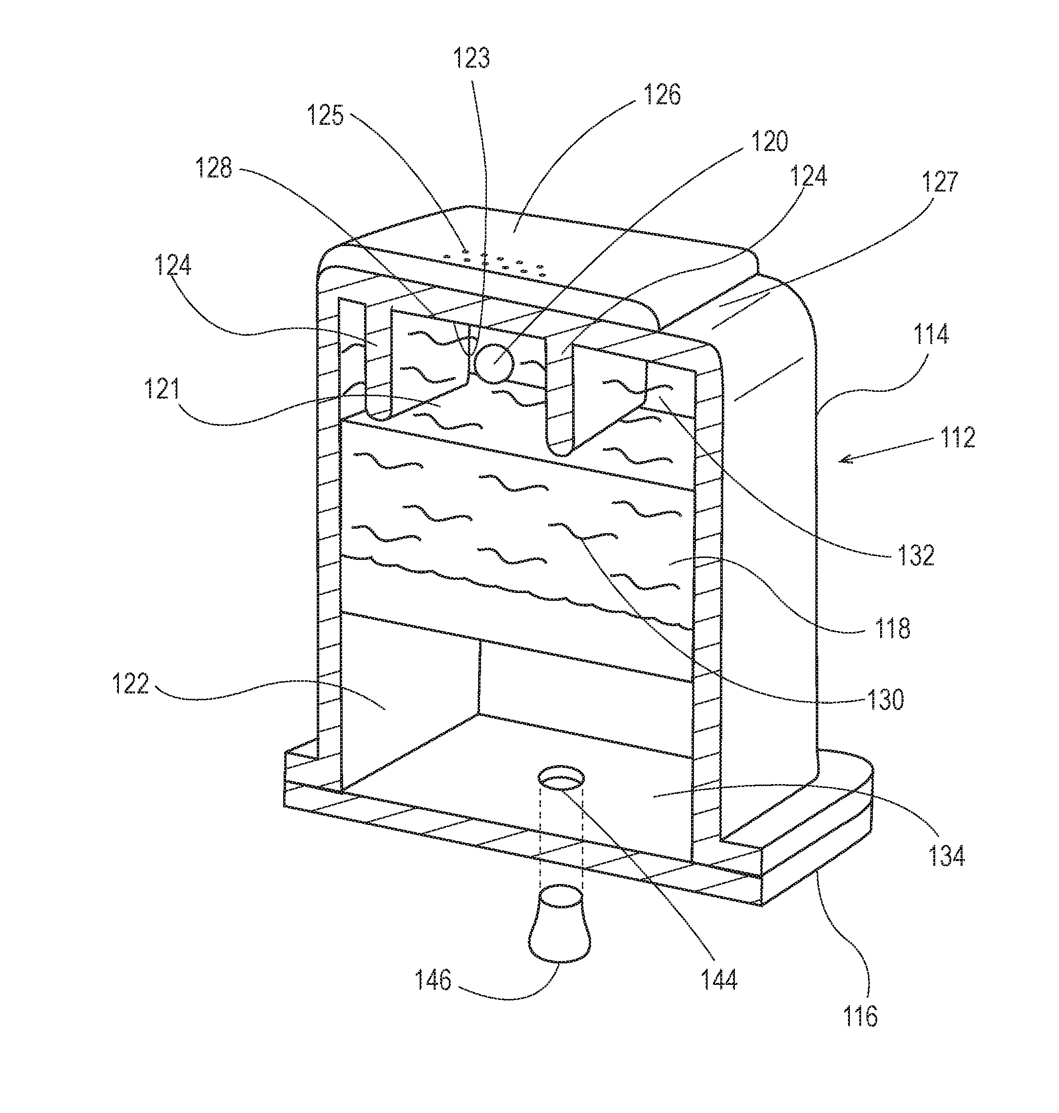 Cartridges for use in an apparatus for modifying keratinous surfaces