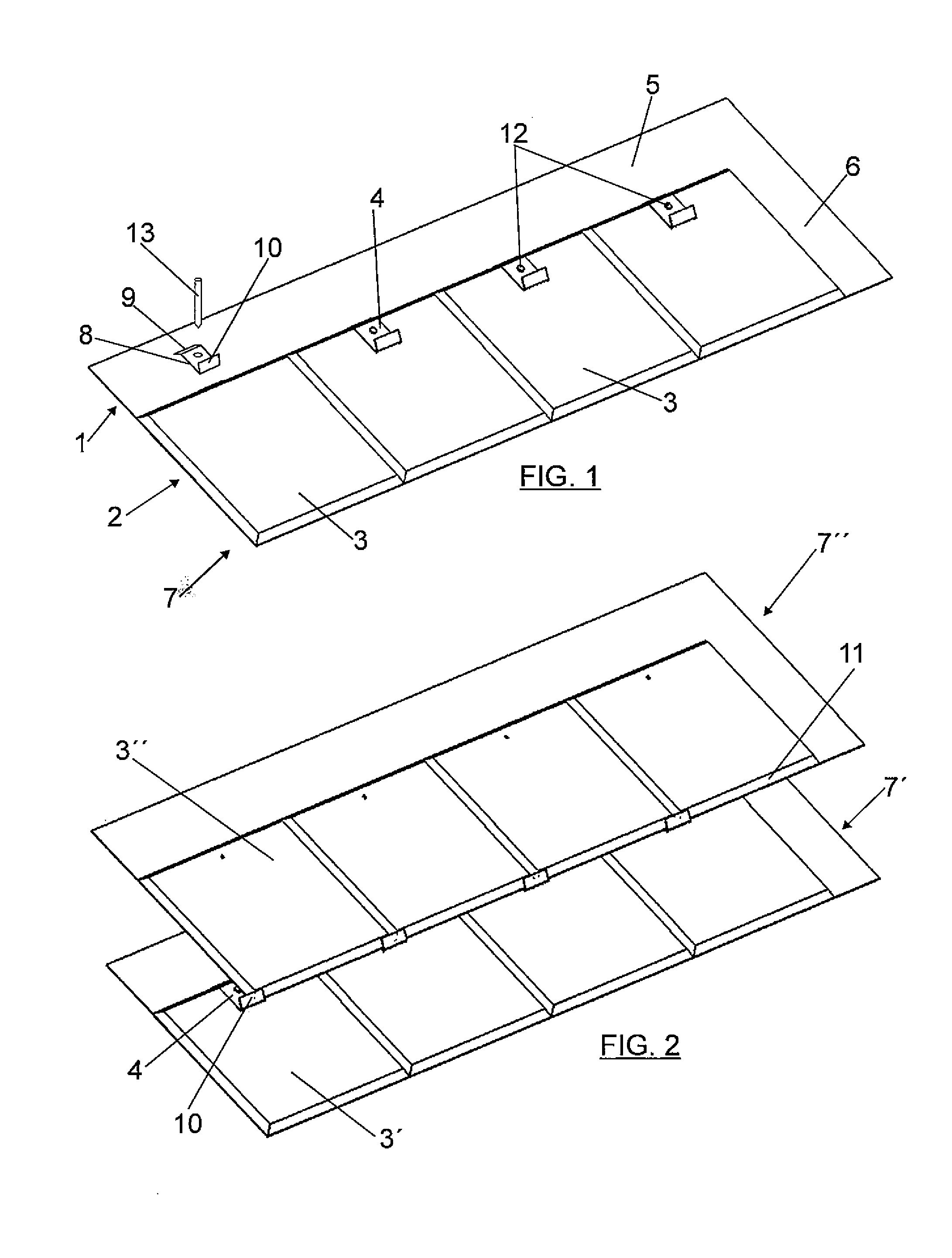 Covering for vertical surfaces and roofs