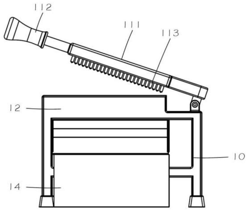 Processing method of spicy preserved egg stuffing