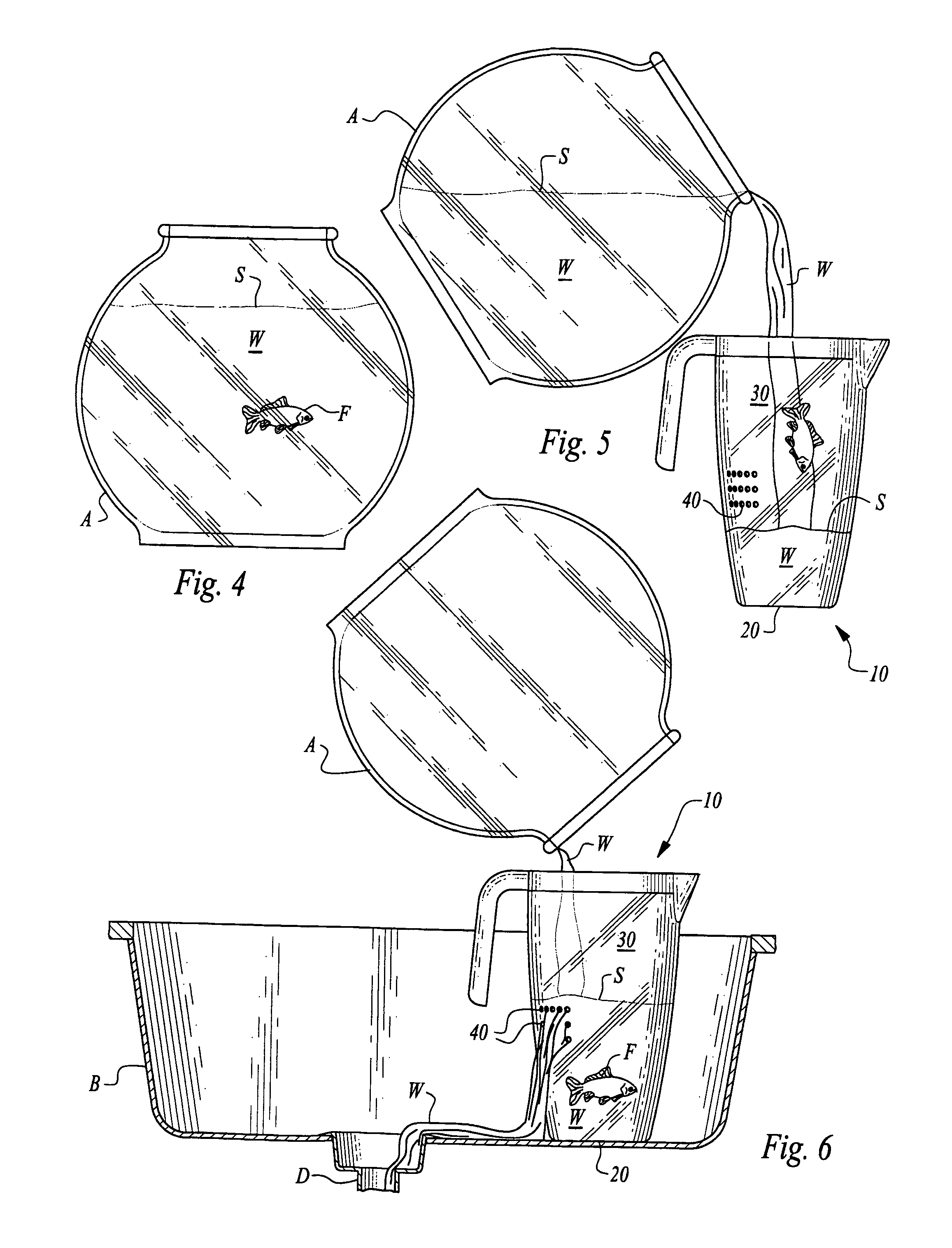 Fishbowl cleaning method and apparatus