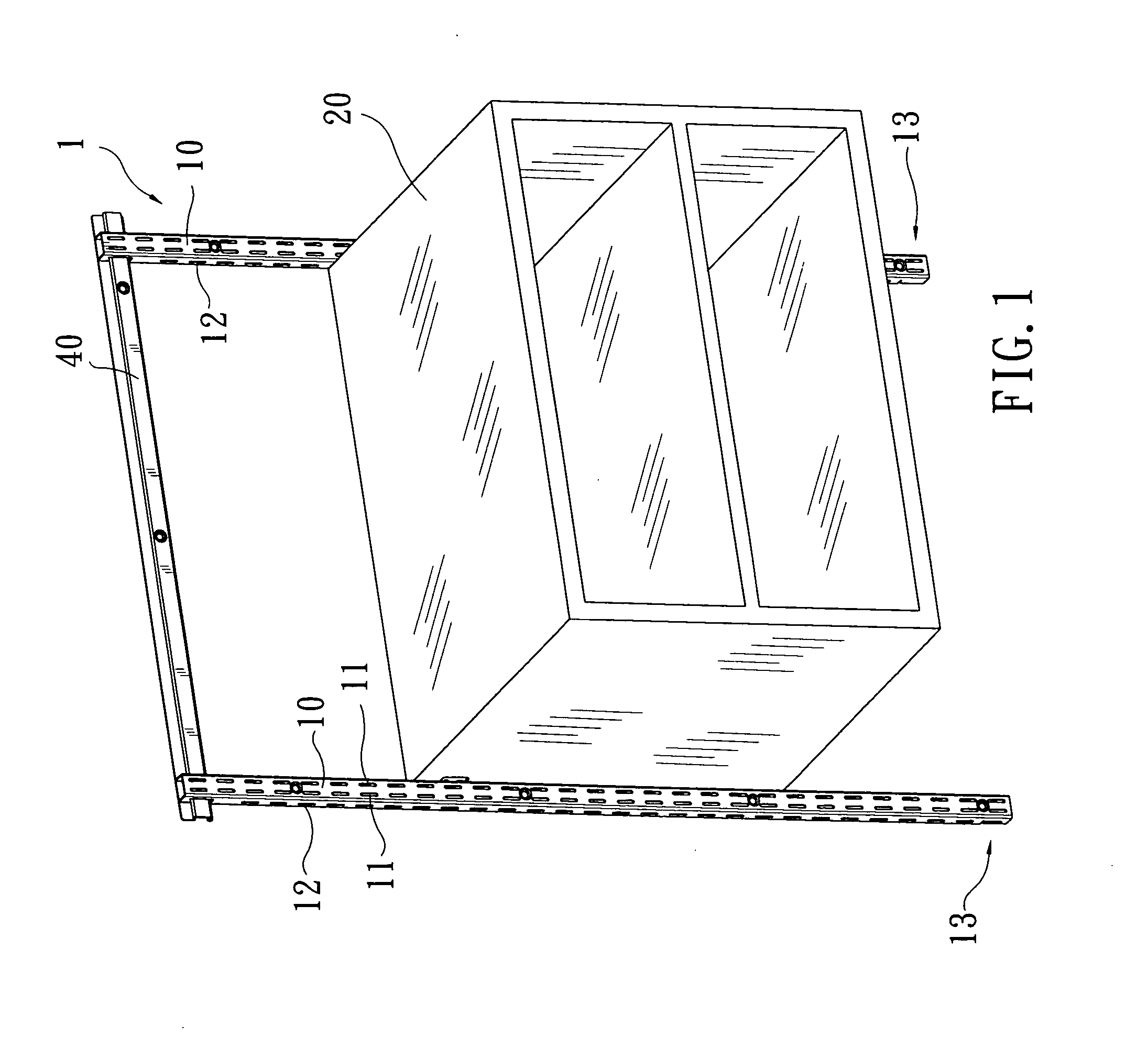 Wall-mount rack