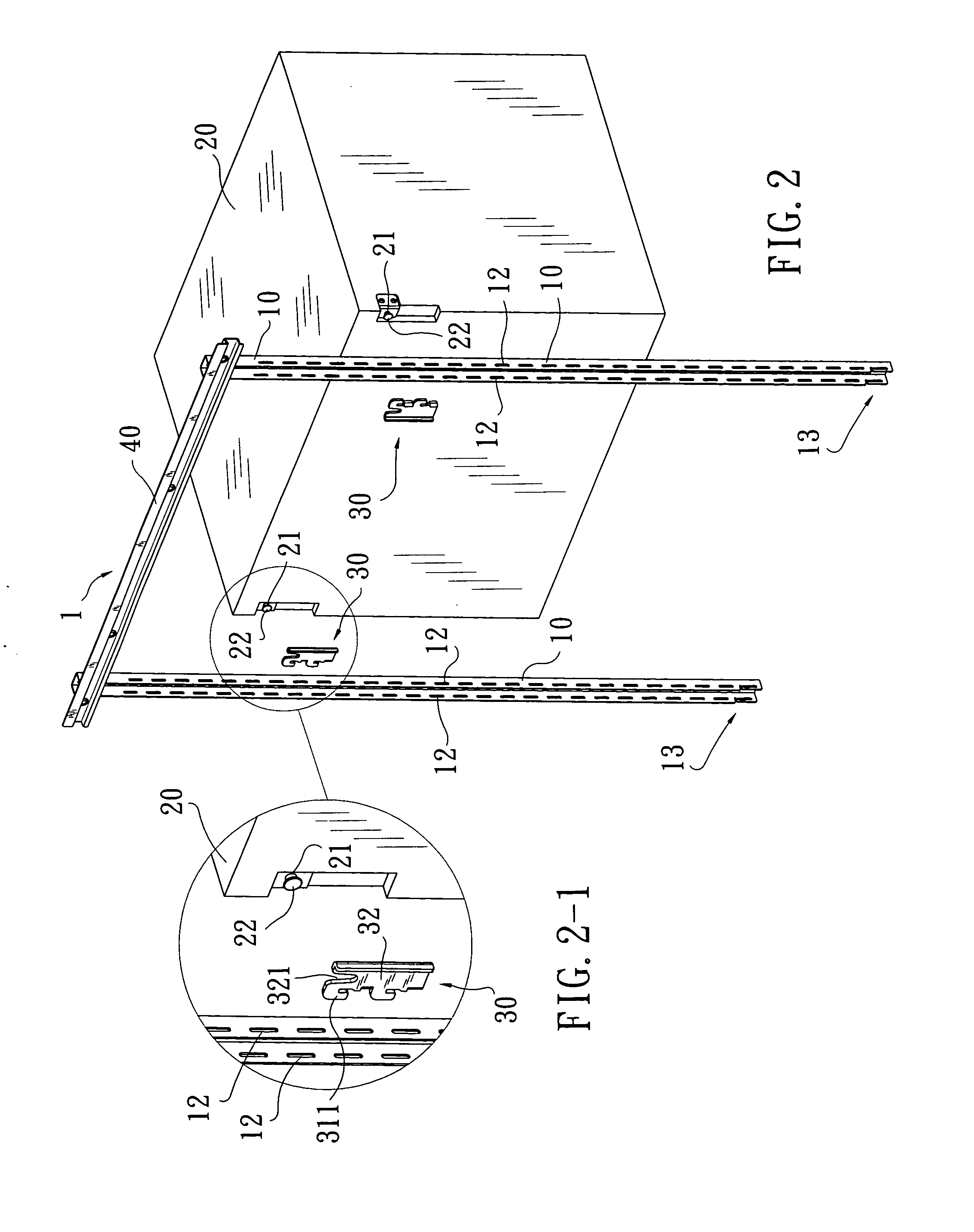 Wall-mount rack