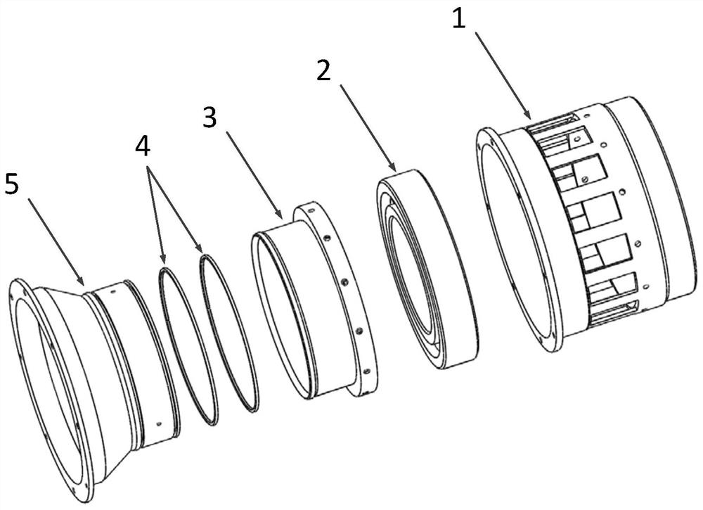 Squirrel-cage squeeze film damper