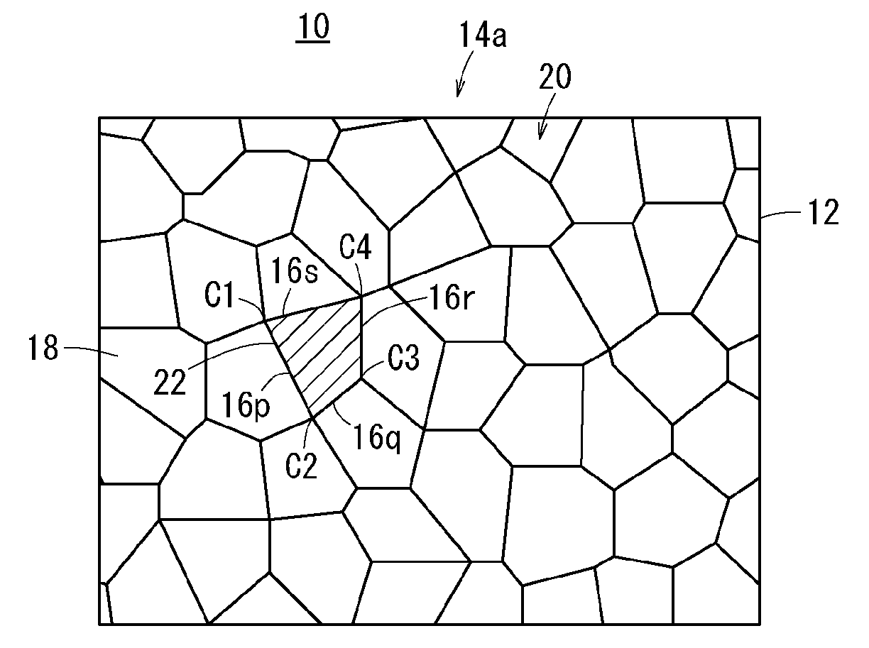 Conductive sheet, touch panel, display device, method for producing conductive sheet, and recording medium