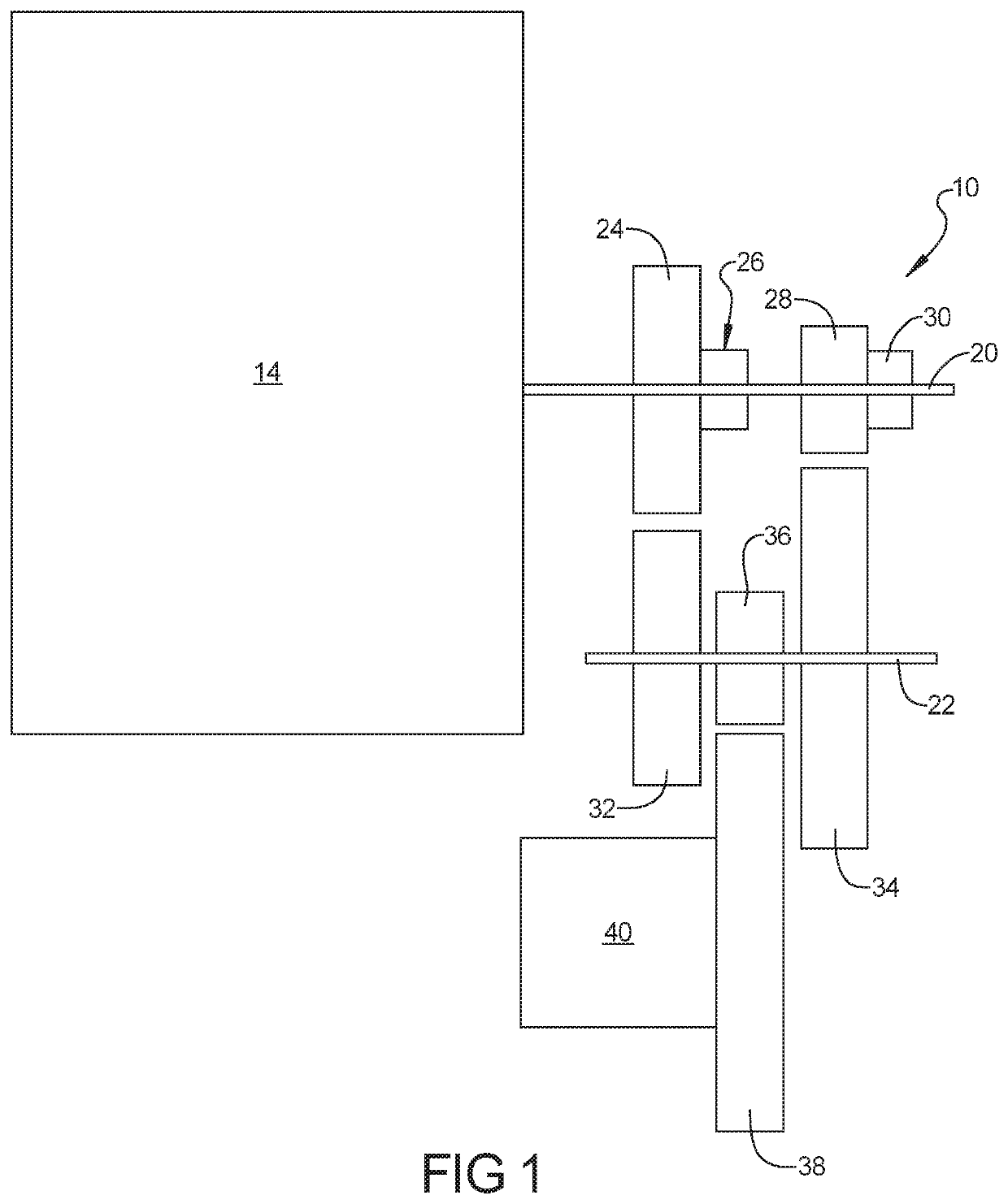 Two ratio electric drive unit