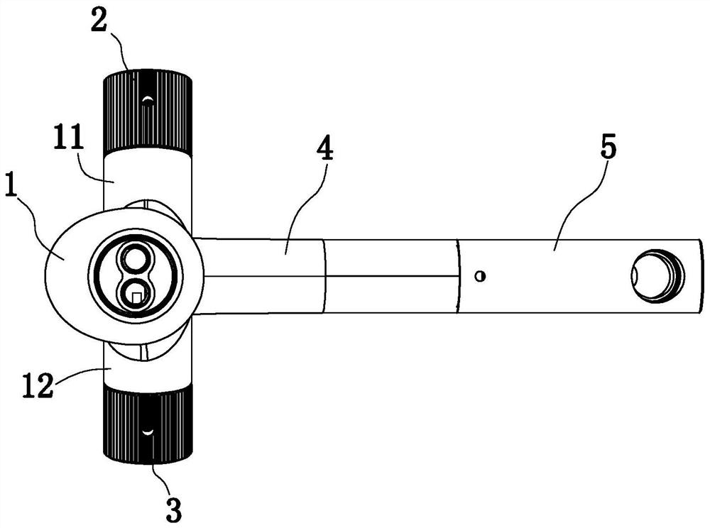 Constant-temperature basin faucet capable of rotating