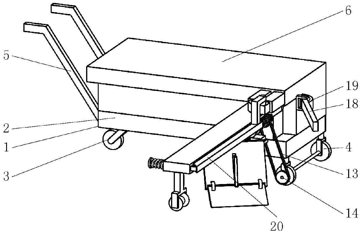 Track maintenance device for road detection