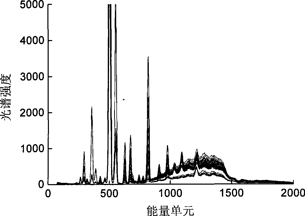 Modeling method of soil heavy metal content detection model and application thereof