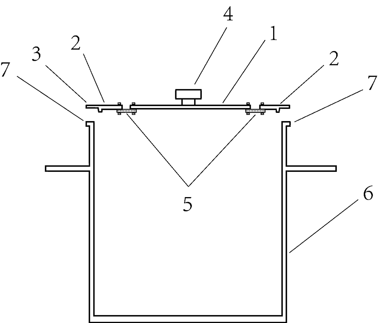 Anti-overflowing pot cover with butterfly deformation function