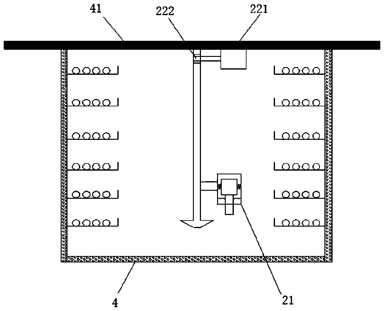 Transformer substation intelligent drainage system and method