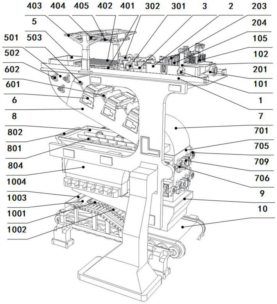 A kind of siderite pretreatment equipment